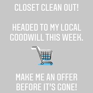 Closet Clean Out!!